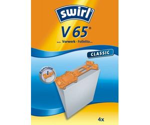 Swirl V65 4x sacchi microfibra scopa aspirapolvere Folletto VK135 VK136 Kobold