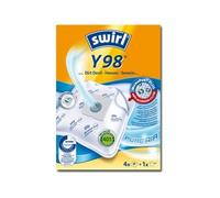 Y 98 Sacchetto per la polvere, Sacchetti per aspirapolvere Sacchetto per la polvere, Bianco, Dirt Devil, Hoover, Severin, 4 pz