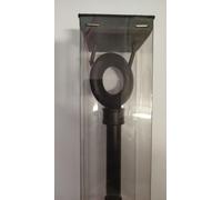SWISH - BASTONE PER TENDE ESTENSIBILE DA 2 A 3.7 METRI ANELLO NERO
