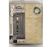 SWISH HOME COLLECTIONS - TENDA CON ANELLI ROMBO 140X280 CM BIANCO