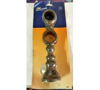 Swish Supporto Doppio Ø 35 Mm Bastone Aste Bastoni Tenda Legno Marrone Scuro