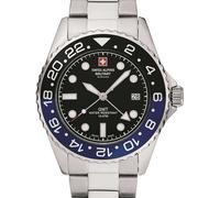 Swiss Alpine Military 7052.1132 GMT subacqueo Orologio Uomo 42mm 10ATM