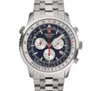 Swiss Alpine Military 7078.9135 Cronografo 45mm Chronograph Multifunzione Qua...