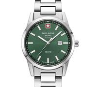 Swiss Alpine Military 7767.1134 Orologio Donna Argos argento verde 34mm 10ATM