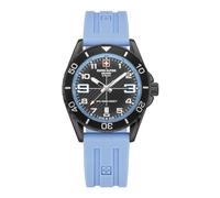 swiss alpine military Orologio analogico al quarzo da uomo 7029.1 silicone, Sw/Silicone/Sw-azzurro - 1871sam, cinghia