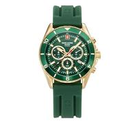 swiss alpine military Orologio da uomo analogico al quarzo cronografo 7034.9814SAM silicone, cinghia