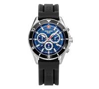 swiss alpine military Orologio da uomo analogico al quarzo cronografo 7034.9839SAM silicone
