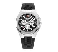 Swiss Alpine Military Orologio da uomo cronografo analogico al quarzo 7005.9 silicone