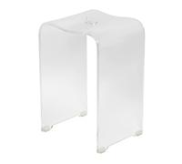 Swiss Aqua Technologies - Sgabello da bagno PMR, trasparente (SATSTOLPLASTT) - SATSTOLPLASTT