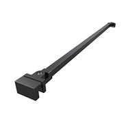 Swiss Aqua Technologies - Walk-in Braccio di Montaggio per parete doccia 120 cm, Nero (ZAV3C) - ZAV3C
