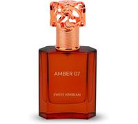 Swiss Arabian Amber 07 Eau De Parfum Unisex 50ML - Miscela Gourmand Decadente di Cannella, Datteri e Rose vellutate - Profumo Opulento per le stagioni più calde
