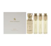 Swiss Arabian Oud 01 For Unisex 4 Pc Mini Gift Set 3 x 10 ml Perfume Spray, 1 Metal Case