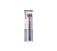 Swiss Dent Profi Gentle Spazzolino Trio (Confezione da) extra soft, Bianco, Rosa, Blu