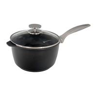Swiss Diamond Casseruola Alta 20cm AntiAderente con Coperchio in Vetro SwissMade 6720