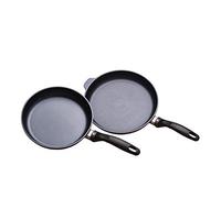 Swiss Diamond Set di due padelle - Rivestimento antiaderente HD con diamante Padelle 24cm e 28cm in alluminio Set di padelle, privo di PFOA, padelle vanno nella lavastoviglie, adatto al forno