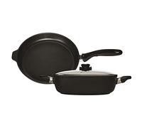 Swiss Diamond XD Induction Duo friggere e casseruola rotonda con 1 coperchio