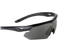 Swiss Eye Nighthawk Occhiali Sole 3 Lenti Intercambiabili Gomma Nera Telaio