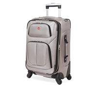 Swiss Gear Sion Softside Bagaglio espandibile, Peltro, Carry-On 21-Inch, Sion Softside - Valigetta espandibile con rotelle