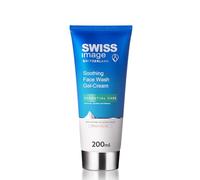 SWISS IMAGE Essential Care - Crema Viso Detergente Lenitiva - Ingredienti Naturali, Idratanti ed Efficaci - Senza Parabeni, SLS/SLES, Ftalati - 200ml