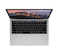 Swiss Keyboard Cover - Custodia per tastiera nera (layout svizzero - Qualità e velocità senza interruzioni - comoda da digitare) per MacBook Air 13/Pro 2008+ con w-Touch Bar, Nero