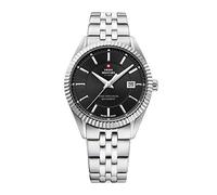 Swiss Military by Chrono Unisex analogico al quarzo svizzero orologio con cinturino in acciaio inossidabile SM34065.01, argento, Bracciale