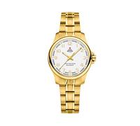Swiss Military by Chrono Wristwatch round with metal bracelet orologio Donna Analogico Al quarzo con cinturino in Acciaio INOX placcato SM30201.23