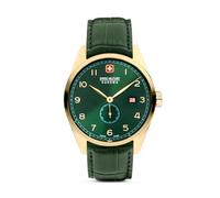 Swiss Military Hanowa Orologio Analogico al Quarzo Uomo con Cinturino in Pelle SMWGB0000710