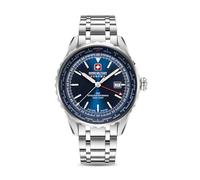 Orologio da uomo Swiss Military Hanowa Afterburn GMT 42mm acciaio inossidabile blu - Cronografo automatico - Orologi - Orologio da polso - Orologio da uomo