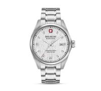 Swiss Military Hanowa Orologio da uomo Analogico Argento 42 mm Orologio in acciaio inossidabile Orologio da polso Orologi da uomo Bracciali da uomo Orologio