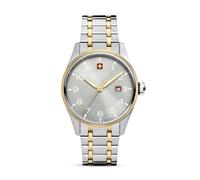 Swiss Military Hanowa Orologio da uomo Analogico Argento/Oro 40 mm Acciaio inossidabile/Oro Bracciali Orologio da uomo Cronografo