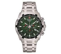 SWISS MILITARY Orologio sportivo 7043.9134SAM, argento, Bracciale