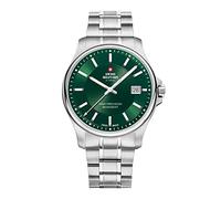 Swiss Military SM30200.31 Orologio al quarzo da uomo con quadrante analogico verde, Blu, Classico