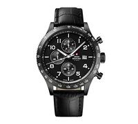 Swiss Military Wristwatch round with leather strap orologio Uomo Analogico Al quarzo con cinturino in Pelle di vitello SM34084.07