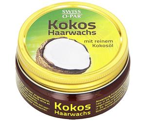 Swiss-O-Par Cera per capelli al cocco con olio di cocco puro, 100 ml