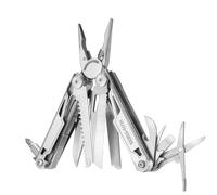 Swiss+Tech Pinza Multiuso, 16 in 1 Pinza Multiuso, Acciaio Inossidabile | Pinze Pieghevole Multiuso per Esterno, Sopravvivenza, Campeggio, Emergenza, con borsa per la conservazione (Argento)