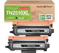 swiss toner TN2510XL TN2510 MFC L2800DW Toner MFC L2827DW HL L2400DWE 2Nero
