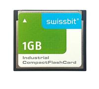 Swissbit Cf 1GB SFCF1024H1BK2TO-I-MS-553-SMA 1024MB Compact Flash Industrial Standard -40° 85°C con Hyperstone F3 Controller Originale Fatto Germania