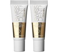 SWISSDENT Crystal Toothpaste, 10 ml Travel Size Whitening Toothpaste, Rebuilding, Remineralising & Reduces Sensitivity for Healthy & Radiant White Teeth (Confezione da 2)