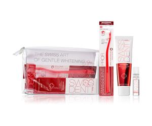 Swissdent Extreme Promo Kit Set per la cura dentale per uno sbiancamento delicato e la protezione dello smalto