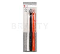 Swissdent Profi Gentle Trio spazzolino - extra morbido 3 pz 3 pz tonalità White, Black, Orange unisex
