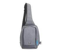 Swissdigital Design Peak - Crossbody con Apple Finder, colore: Grigio scuro, grigio scuro, taglia unica, Casual