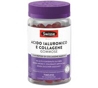 HEALTH AND HAPPINESS (H&H) IT. SWISSE ACIDO IALURONICO & COLLAGENE 40 GOMMOSE