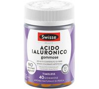 Swisse Integratore Alimentare Gommose Acido Ialuronico Anti-Età 40 pastiglie
