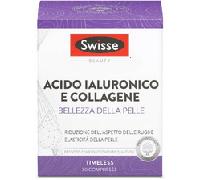 Swisse Acido Ialuronico e Collagene Integratore Per La Bellezza Della Pelle 30 Compresse