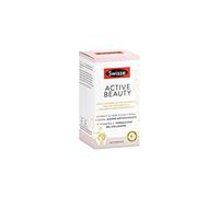 SWISSE ACTIVE BEAUTY 30 capsule - Integratore di con Vitamina B3, con estratto di semi d'uva, funzione antiossidante, con Vitamina C e Vitamina E, in capsule 42mg NR