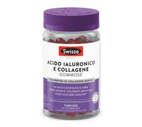 Swisse Beauty - Acido Ialuronico e Collagene Integratore Anti-Age, 40 gommose