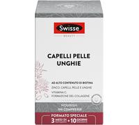 SWISSE Capelli Pelle e Unghie, 100 compresse