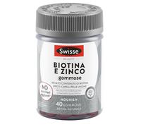 Swisse Biotina + Zinco Per Capelli Pelle e Unghie 40 Gommose