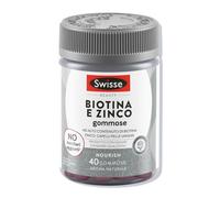 Swisse Biotina e Zinco Integratore Capelli Pelle Unghie Gommose 108 g