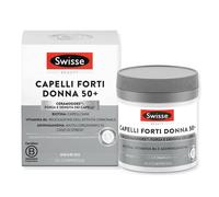 SWISSE Capelli Forti Donna 50+ - Integratore per Capelli Donna con Biotina Ceram